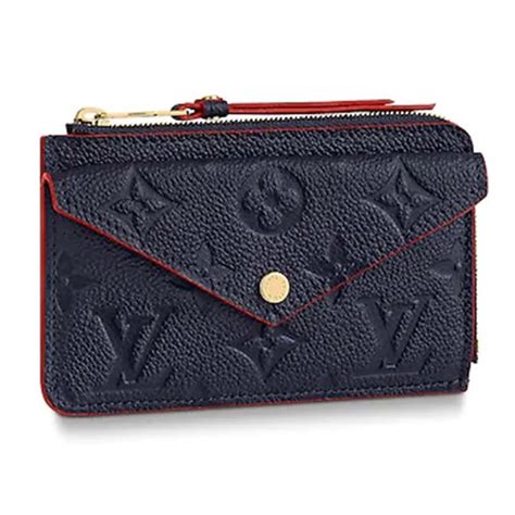 lv leather card case|louis vuitton card wallets.